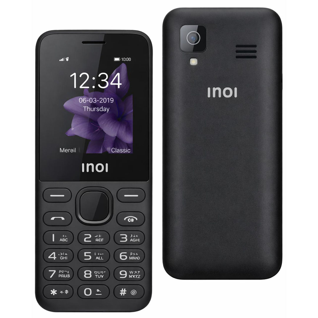 موبايل 105 اينوي - 1.77 بوصة - 2G - شريحتين - أسود