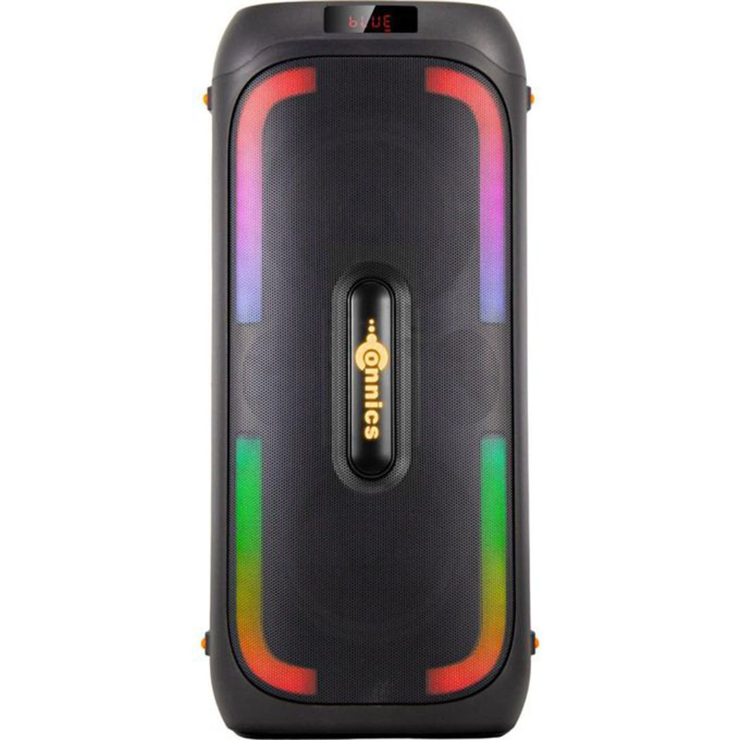 كونيكس - صب ووفر - 8 بوصة - بلوتوث - USB - إضاءة LED - بطارية 4400 مللي أمبير