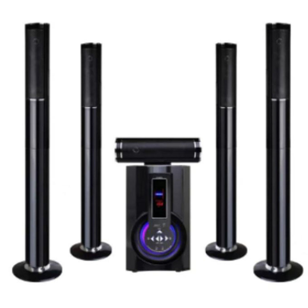 كونيكس - مسرح منزلي - صوت محيطي - 5.1 قناة - بلوتوث - USB - ريموت