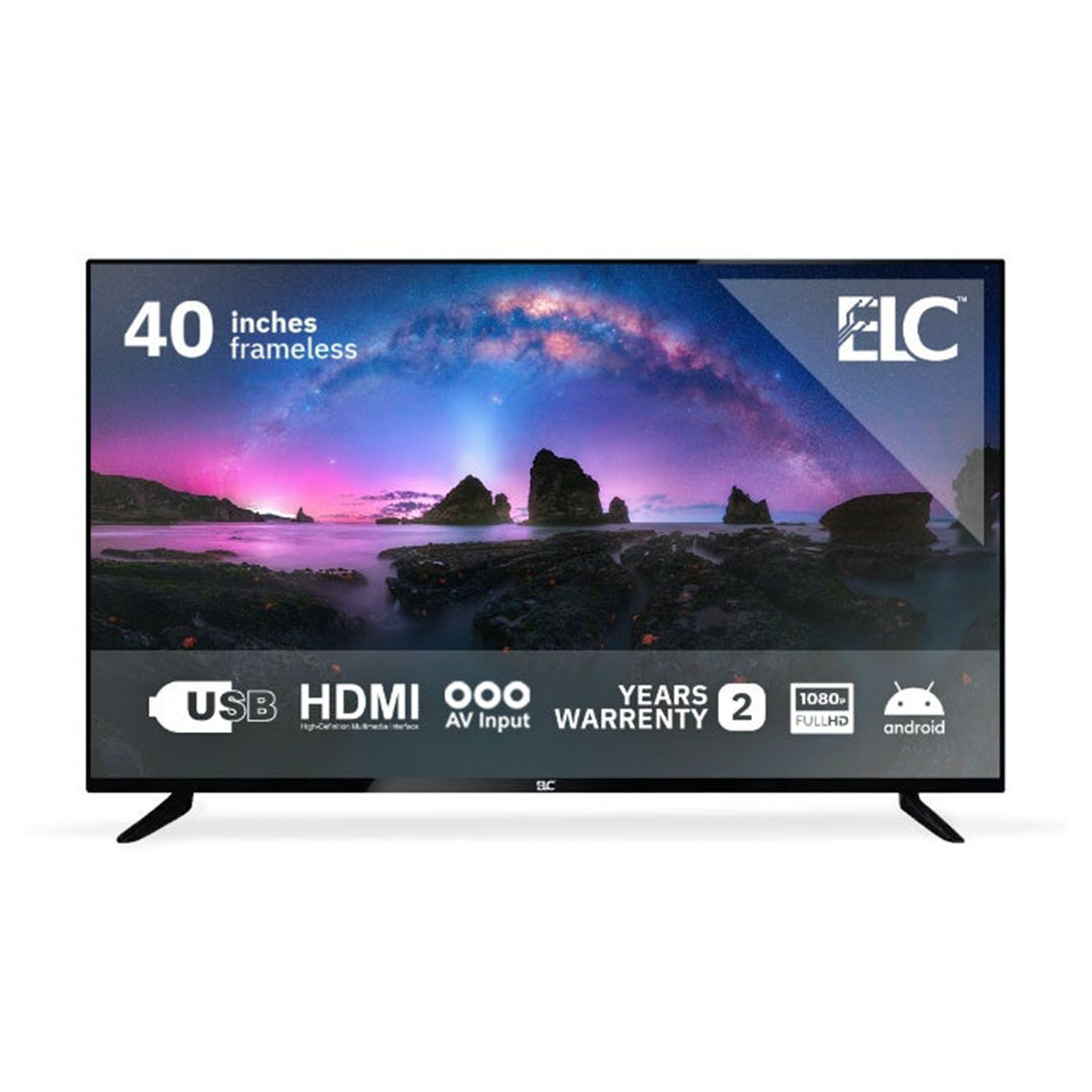 تلفزيون ELC - 40 بوصة - LED - HD - سمارت - رسيفر داخلي - 40Z1TSRV