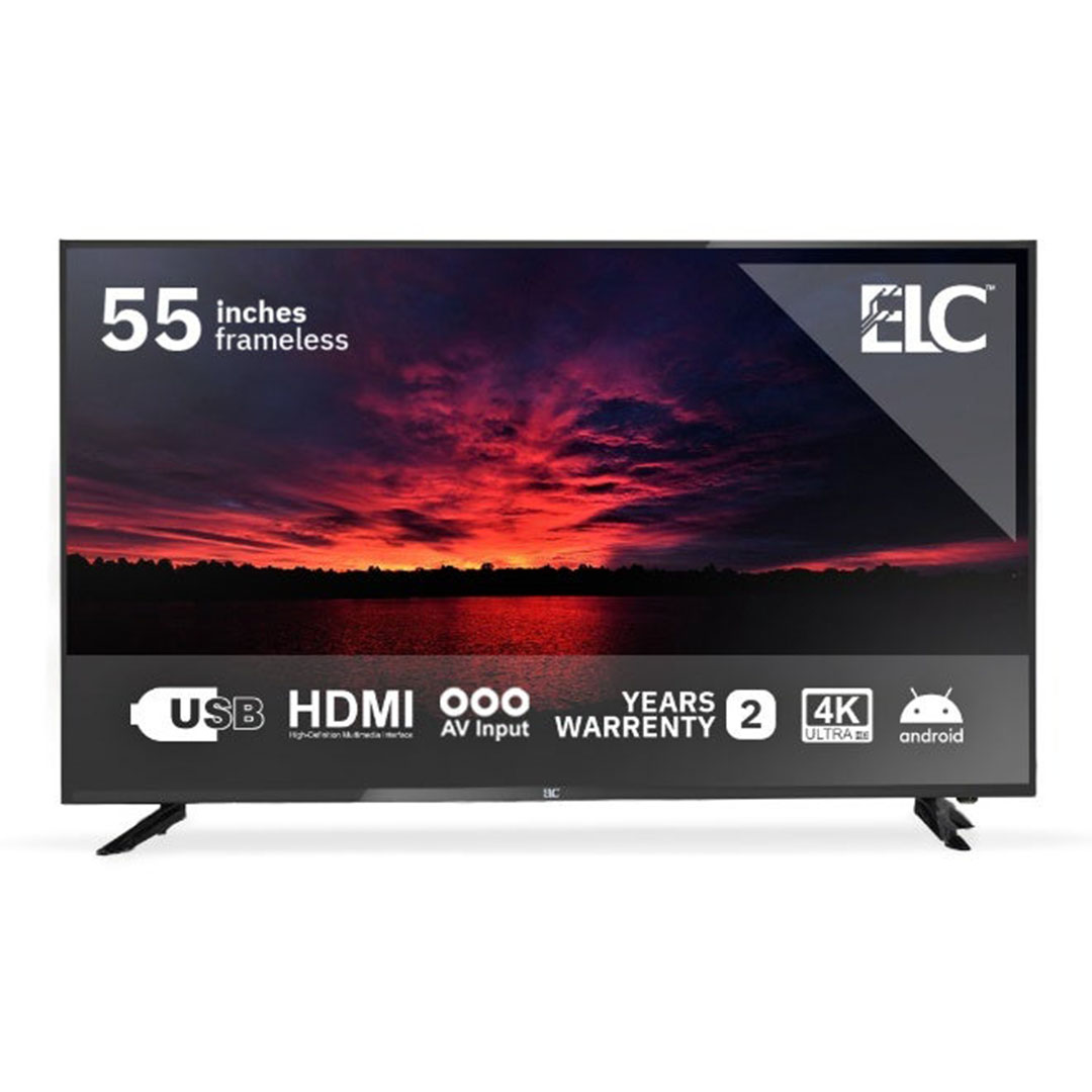 تلفزيون ELC - 55 بوصة - LED - 4K UHD - سمارت - رسيفر داخلي - 55Z1TSRV