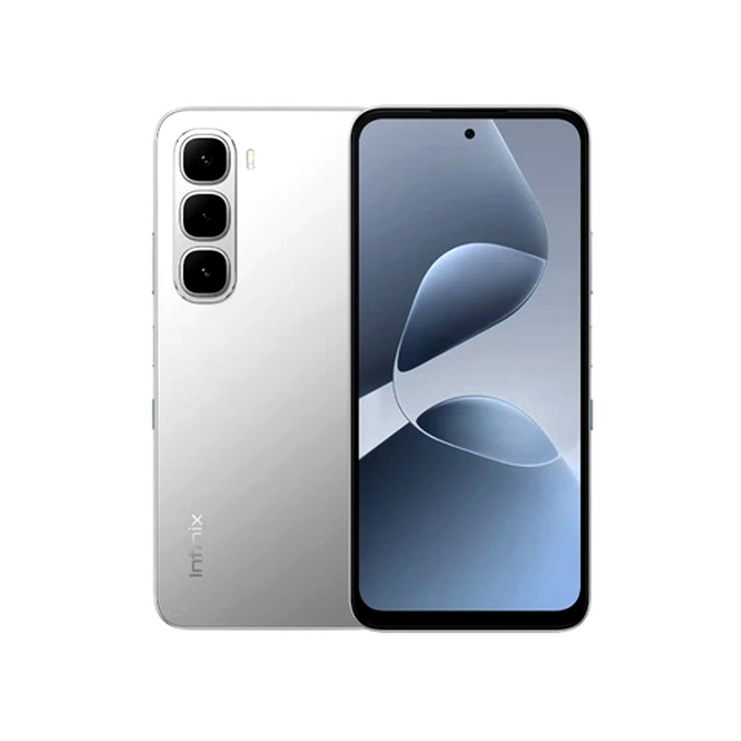 انفنيكس هوت 60i موبايل - 128/6 جيجا - بشريحتين - 5G - تيتانيوم سيلفر