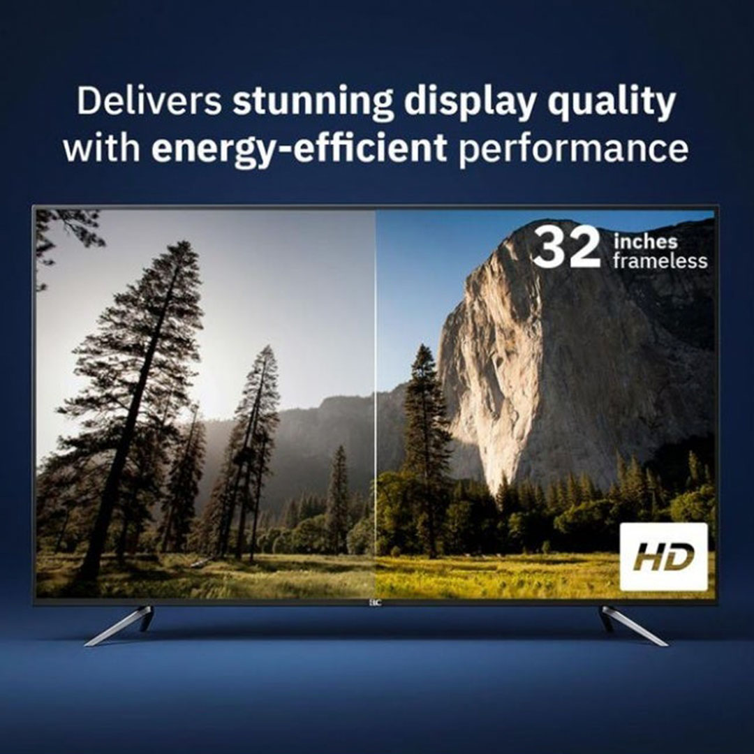 تلفزيون ELC - 32 بوصة - LED - HD - بدون إطار - 32Z1TN