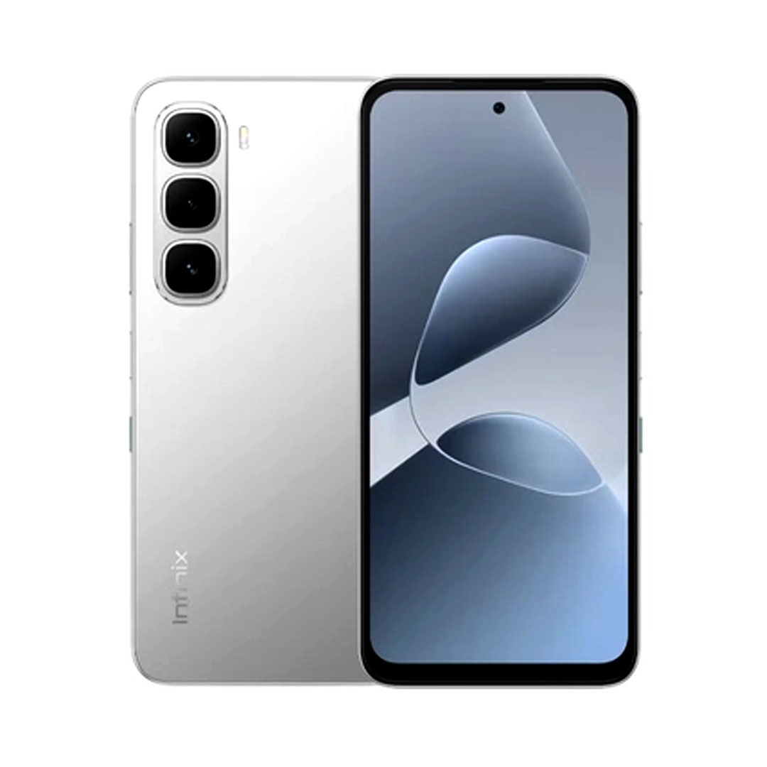 انفنيكس هوت 60i موبايل - 128/6 جيجا - بشريحتين - 5G - تيتانيوم سيلفر