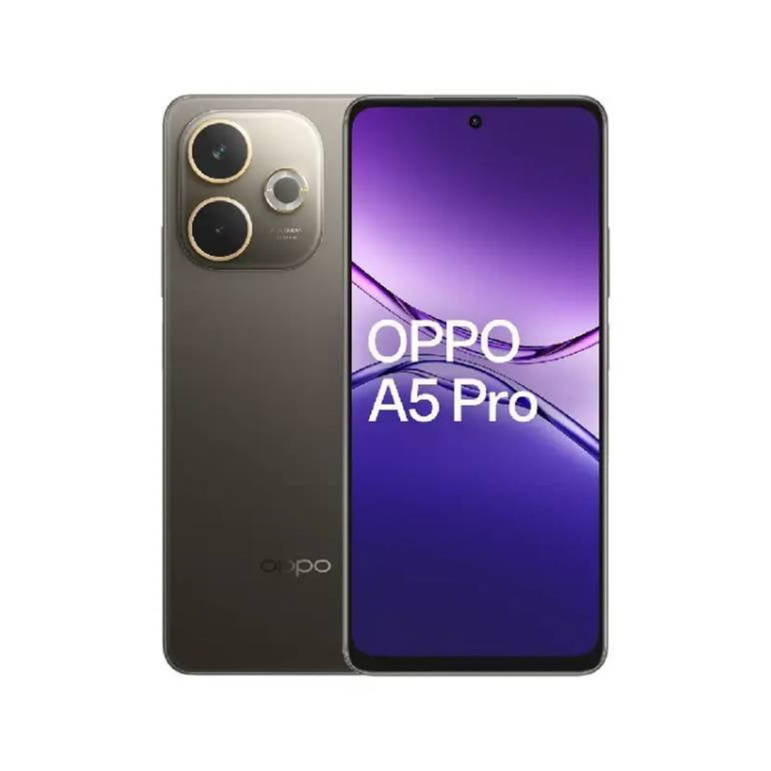 موبايل اوبو A5 Pro - رامات 8/256 جيجا - 4G - شريحتين - موكا بني