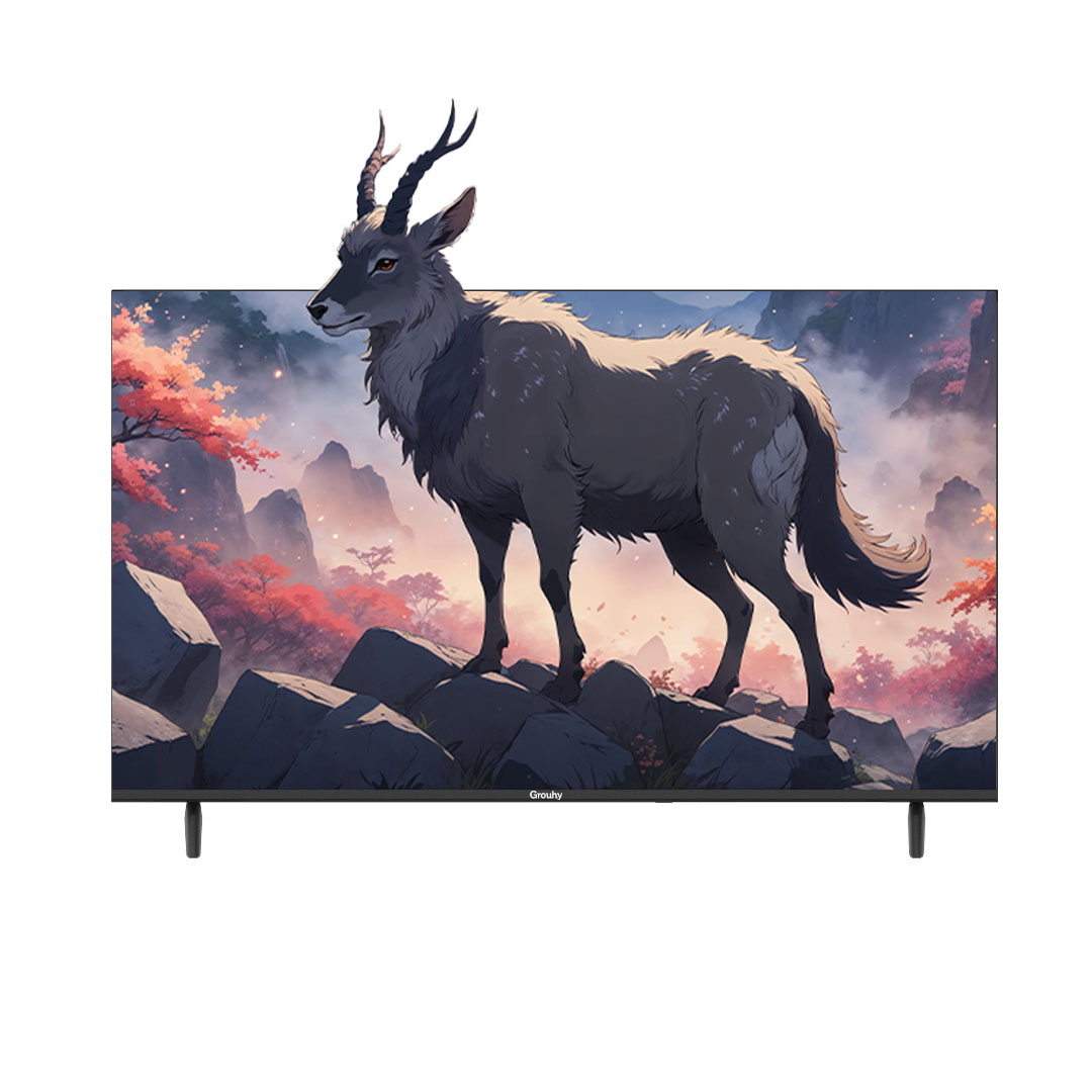 تلفزيون جروهي سمارت - 43 بوصة - FHD LED - بدون إطار - رسيفر مدمج - GLD43SDV2