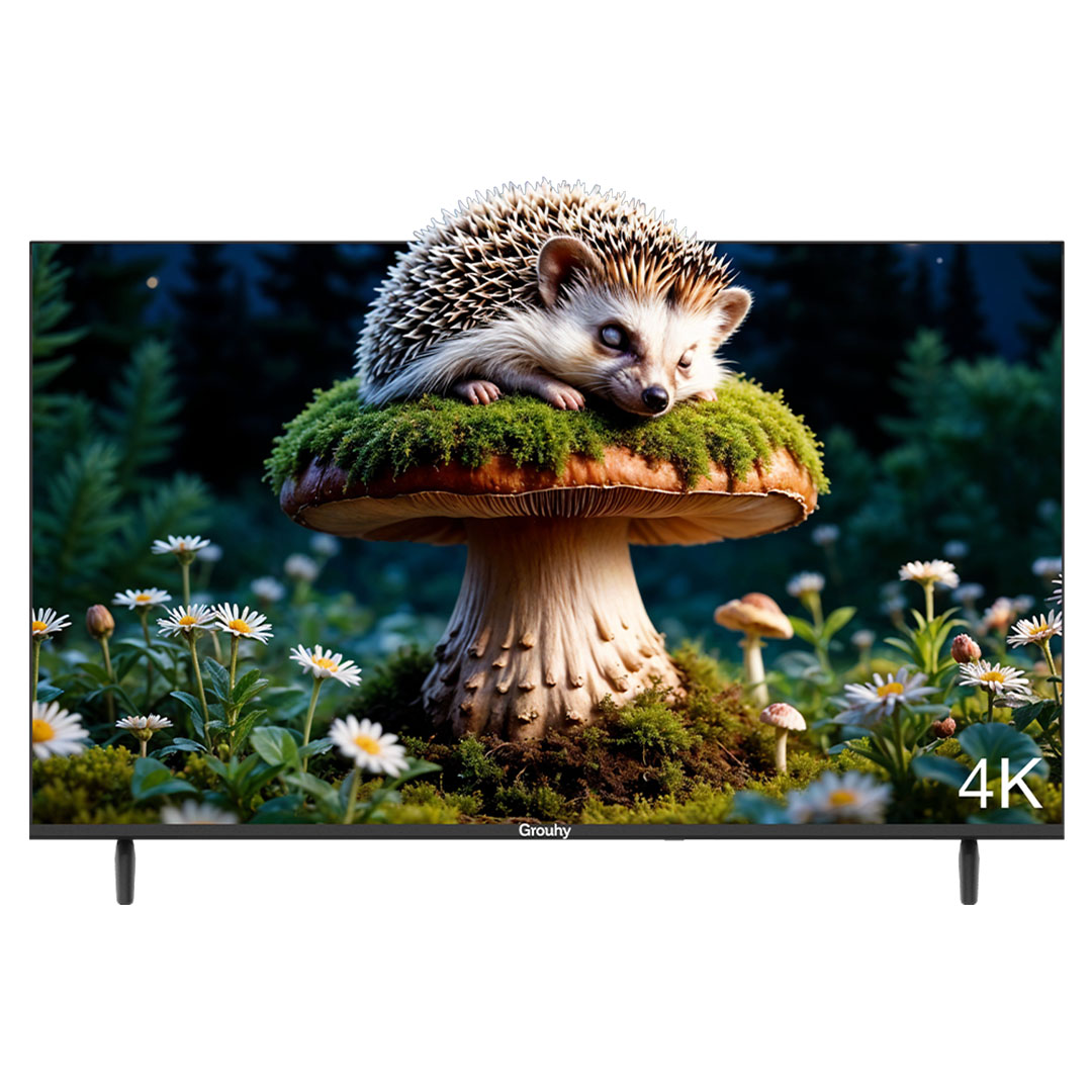 تلفزيون جروهي سمارت - 50 بوصة - 4K أندرويد LED - بدون إطار - GLD50SAWORV2