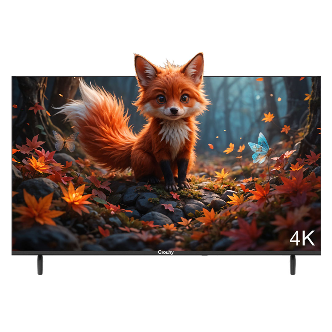 تلفزيون جروهي سمارت - 55 بوصة - 4K Ultra HD LED - بدون إطار - رسيفر مدمج - GLD55SAWOR