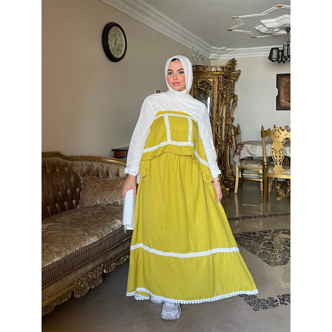 سوت حريمي جيبة و توب - 2 قطعة