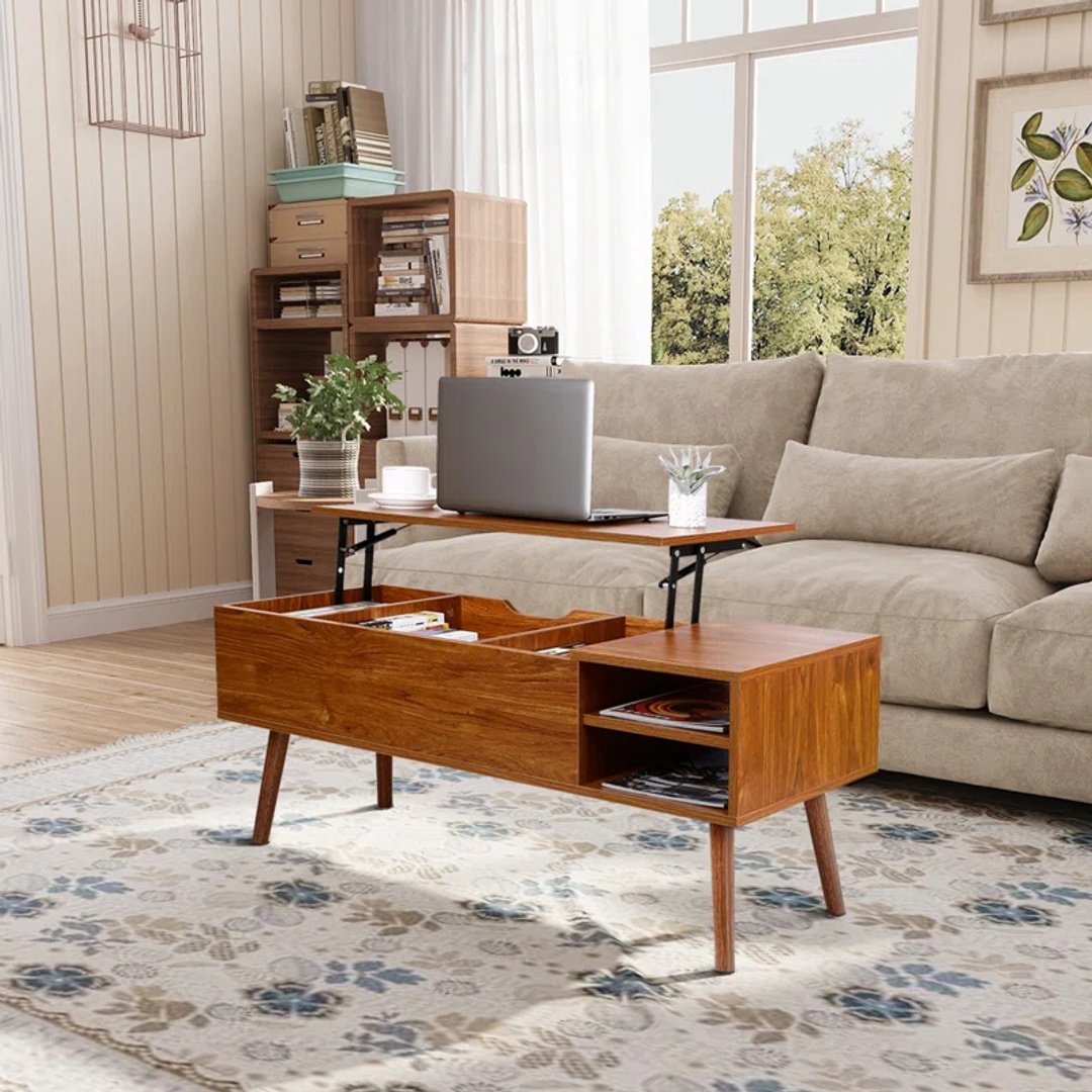 ترابيزة قهوة عصرية قابلة للرفع - Mzct041