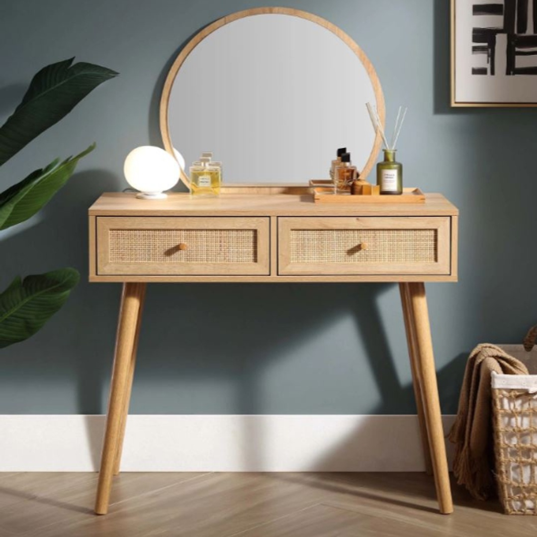 تسريحة صغيرة بمرايا - 120 سم - Mzkv015