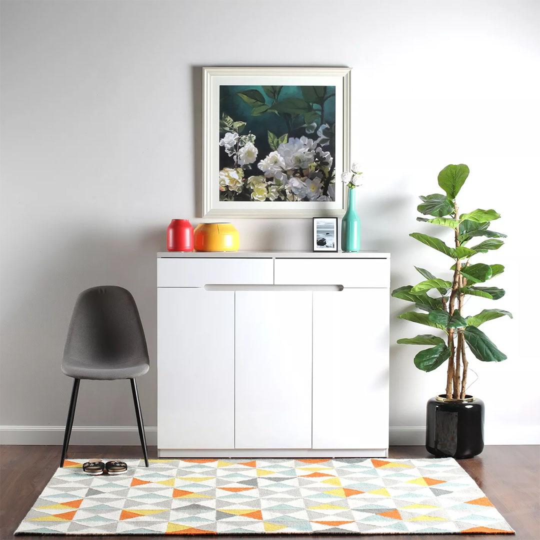 جزامة مودرن MZSR019 - أبيض