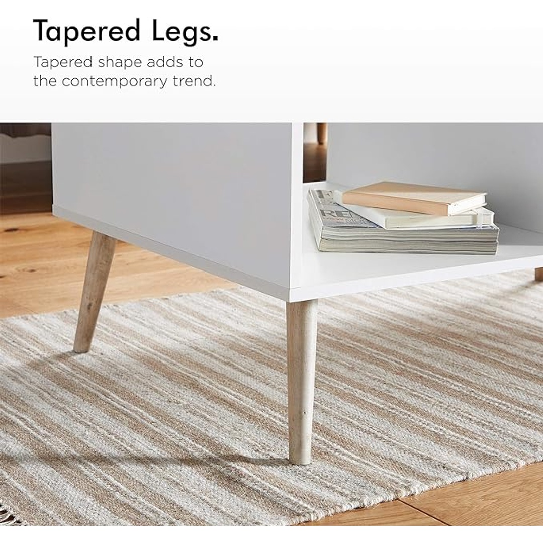 ترابيزة قهوة - 100 سم - أبيض - Mzct007