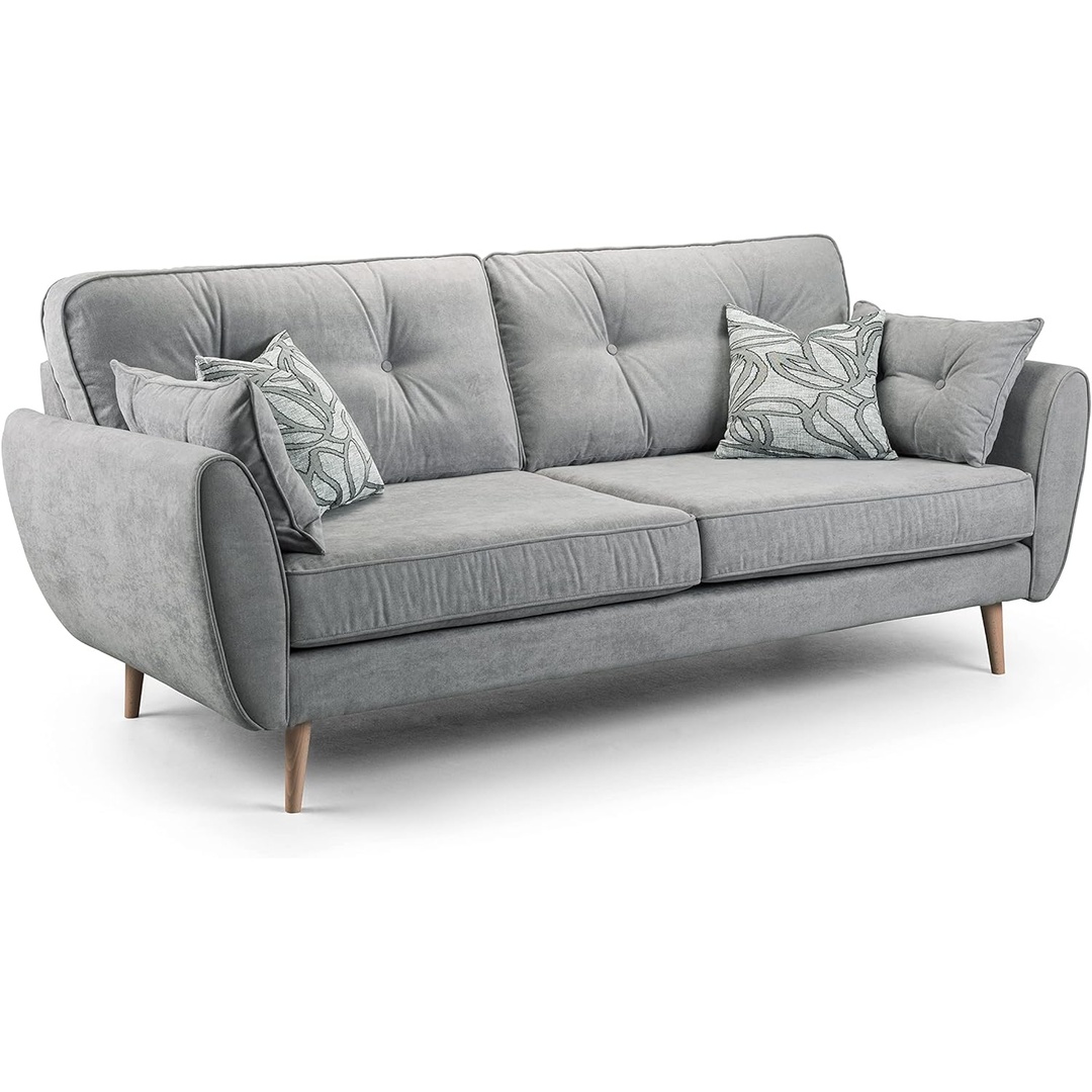 أريكة مريحة لغرفة المعيشة - 200 سم - رمادي - Mzsf011