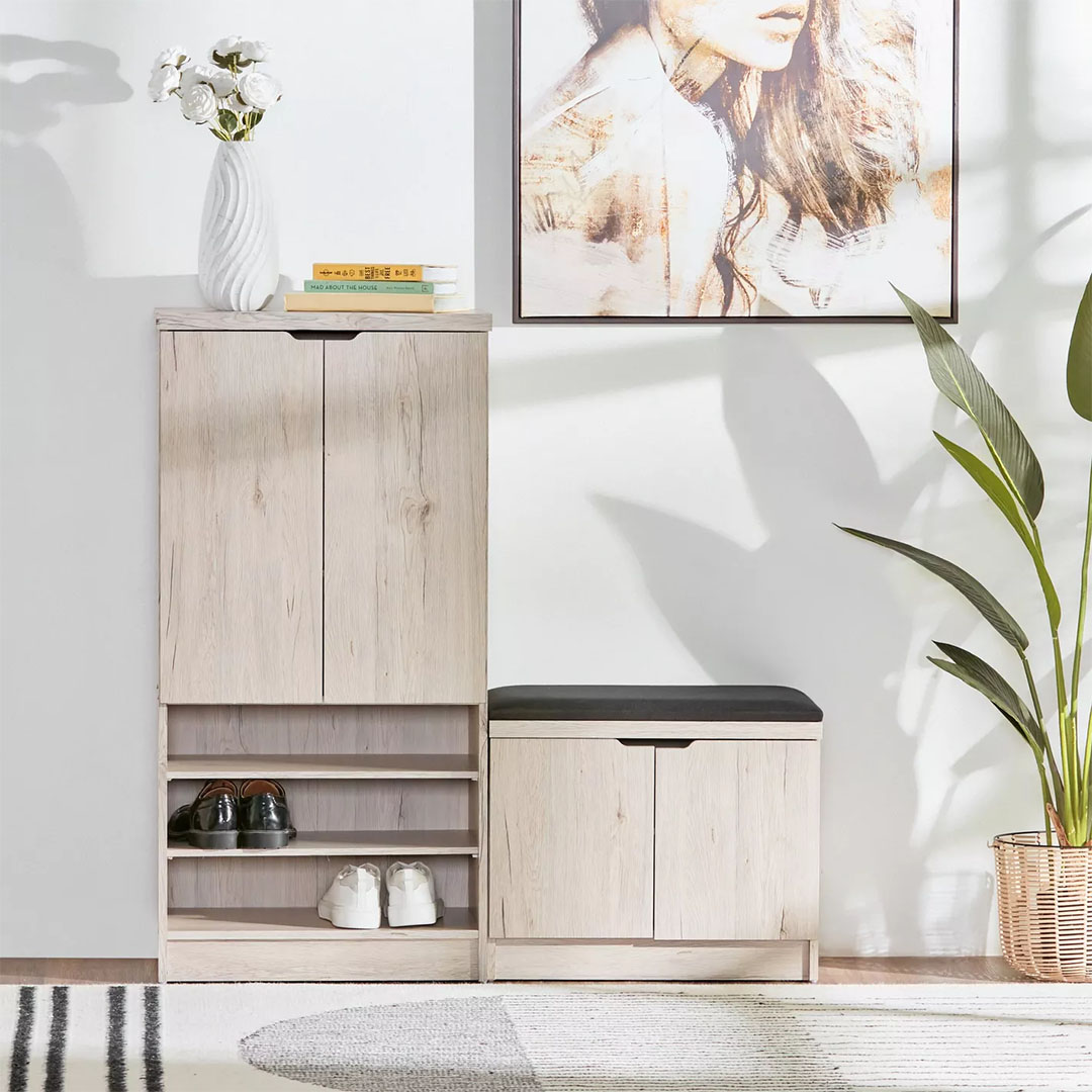 جزامة مع مقعد مبطن MZSR026 - أبيض