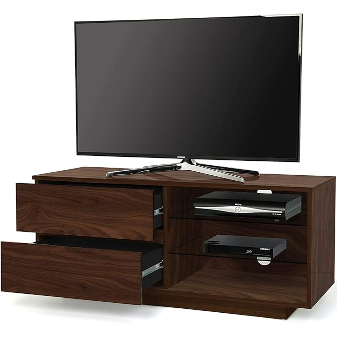 وحدة تلفزيون مودرن - 110 سم - بني - Mztv213