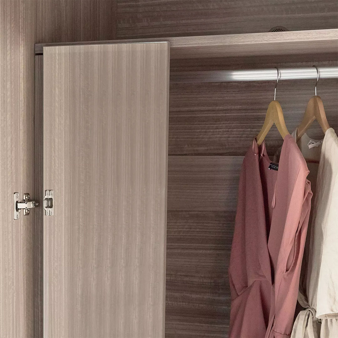 دولاب 5 أبواب MZWD006 - بيج