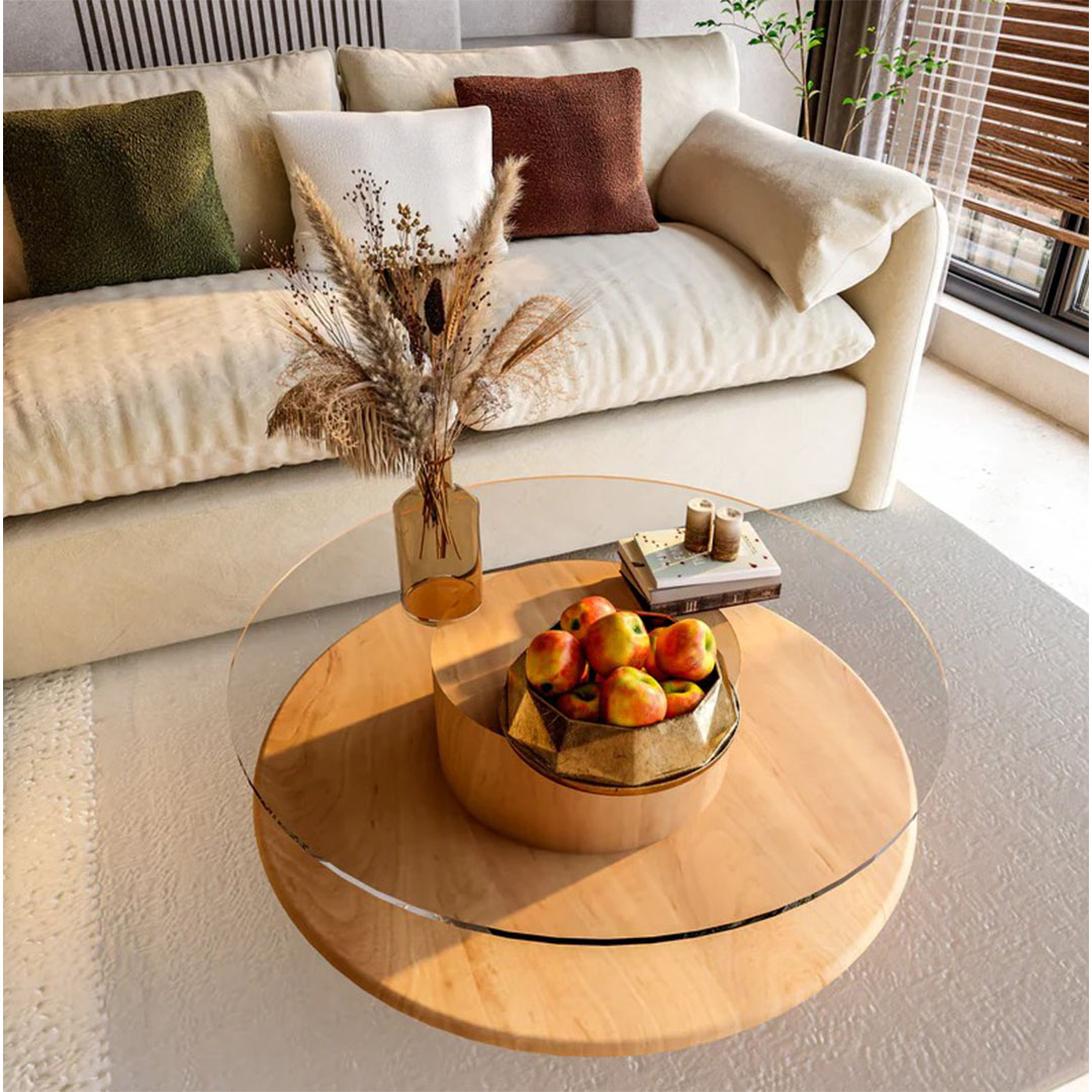 كنبة حرف L MZSC040 - بيج