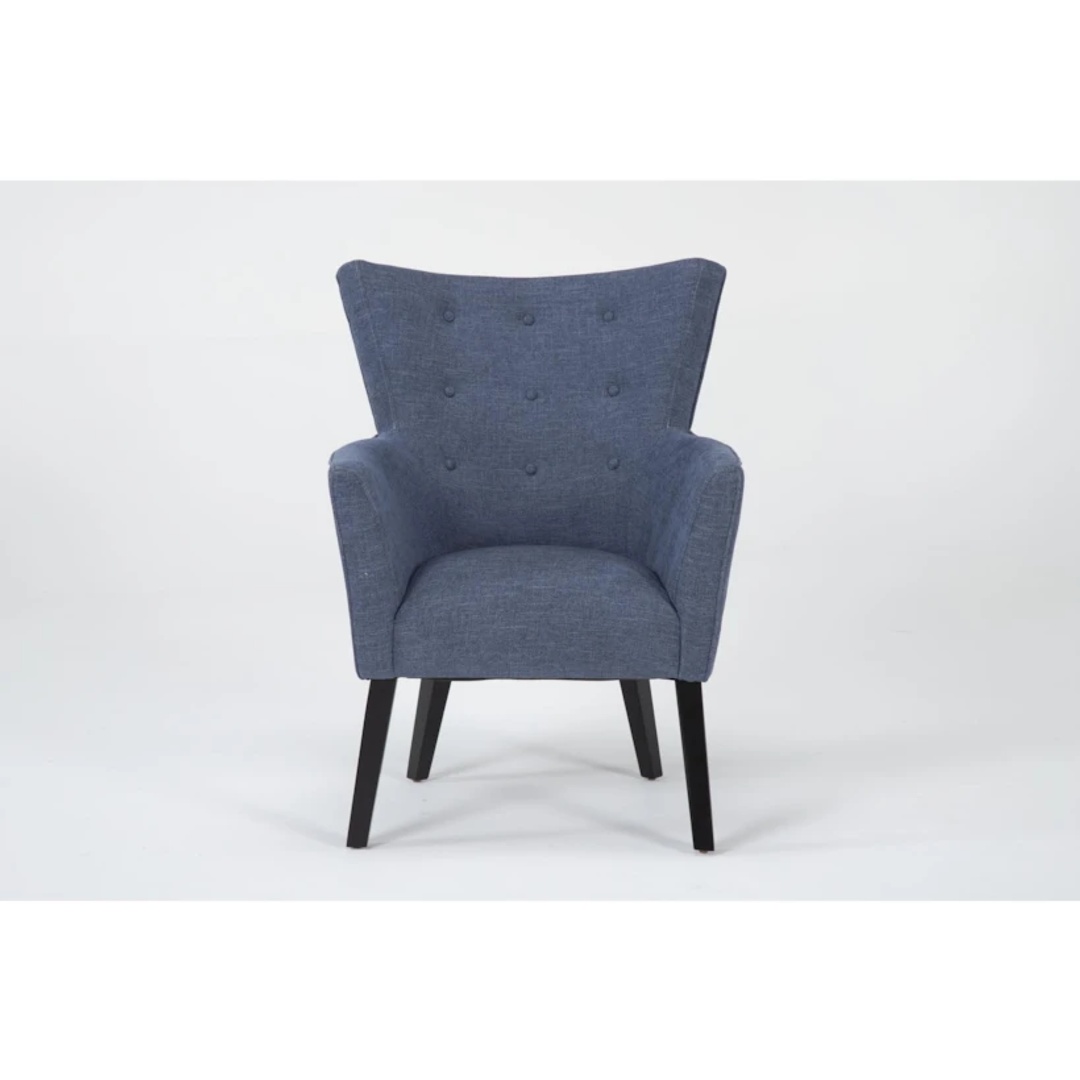 كرسي جوليا بذراعين - 75 سم - أزرق - Mzch008