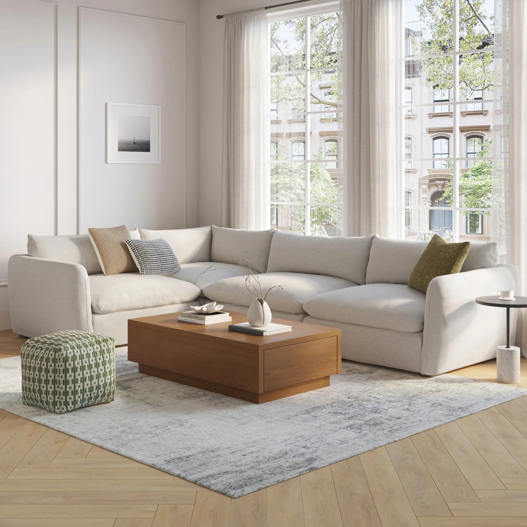 ترابيزة قهوة كلاسيكية بدرجين كبار - 100 سم - بني - Mzct015