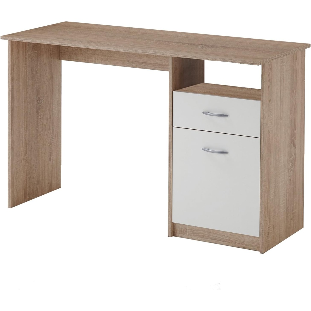 مكتب دراسة وعمل - 120 سم - بيج - Mzsd005