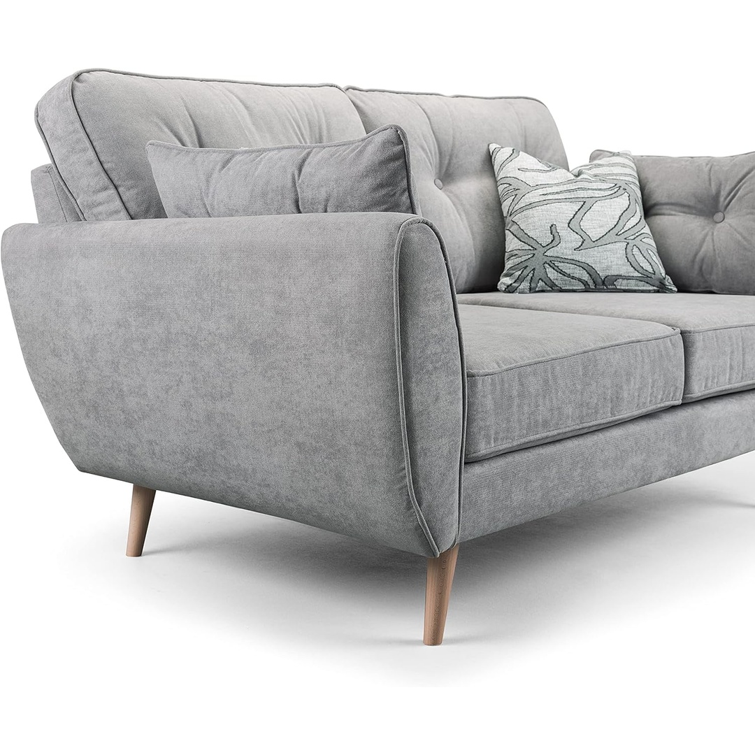 أريكة مريحة لغرفة المعيشة - 200 سم - رمادي - Mzsf011