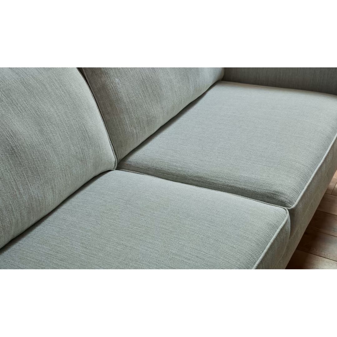 أريكة مودرن لغرفة المعيشة بقماش قطيفة - رمادي - Mzsf015