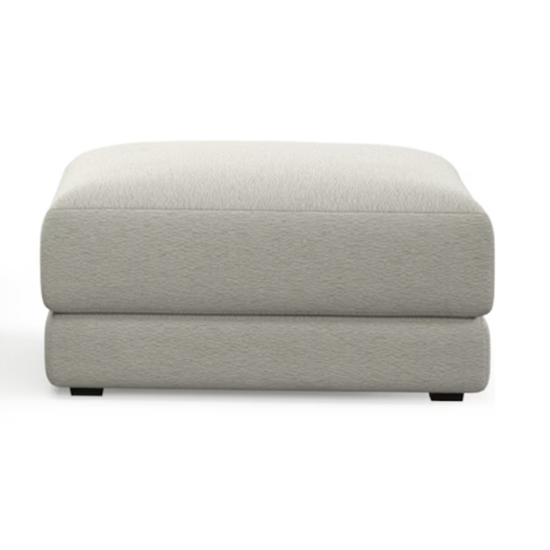 كنبة مالاز العصرية ثلاثية القطع مع مسند للقدم - 300*90*75 سم - Mzsf043