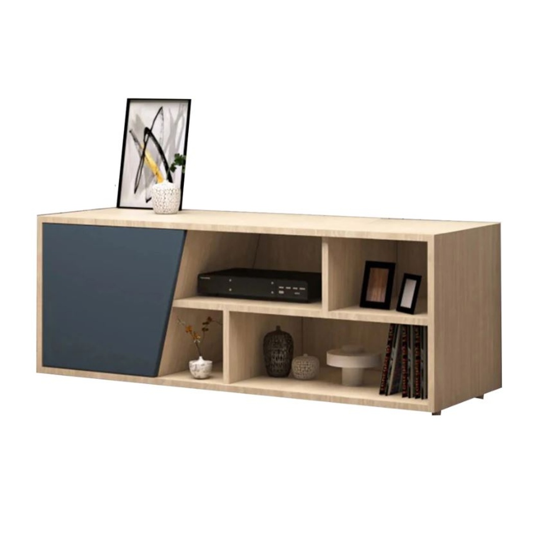 وحدة تلفزيون مودرن - 120 سم - بيج - Mztv03