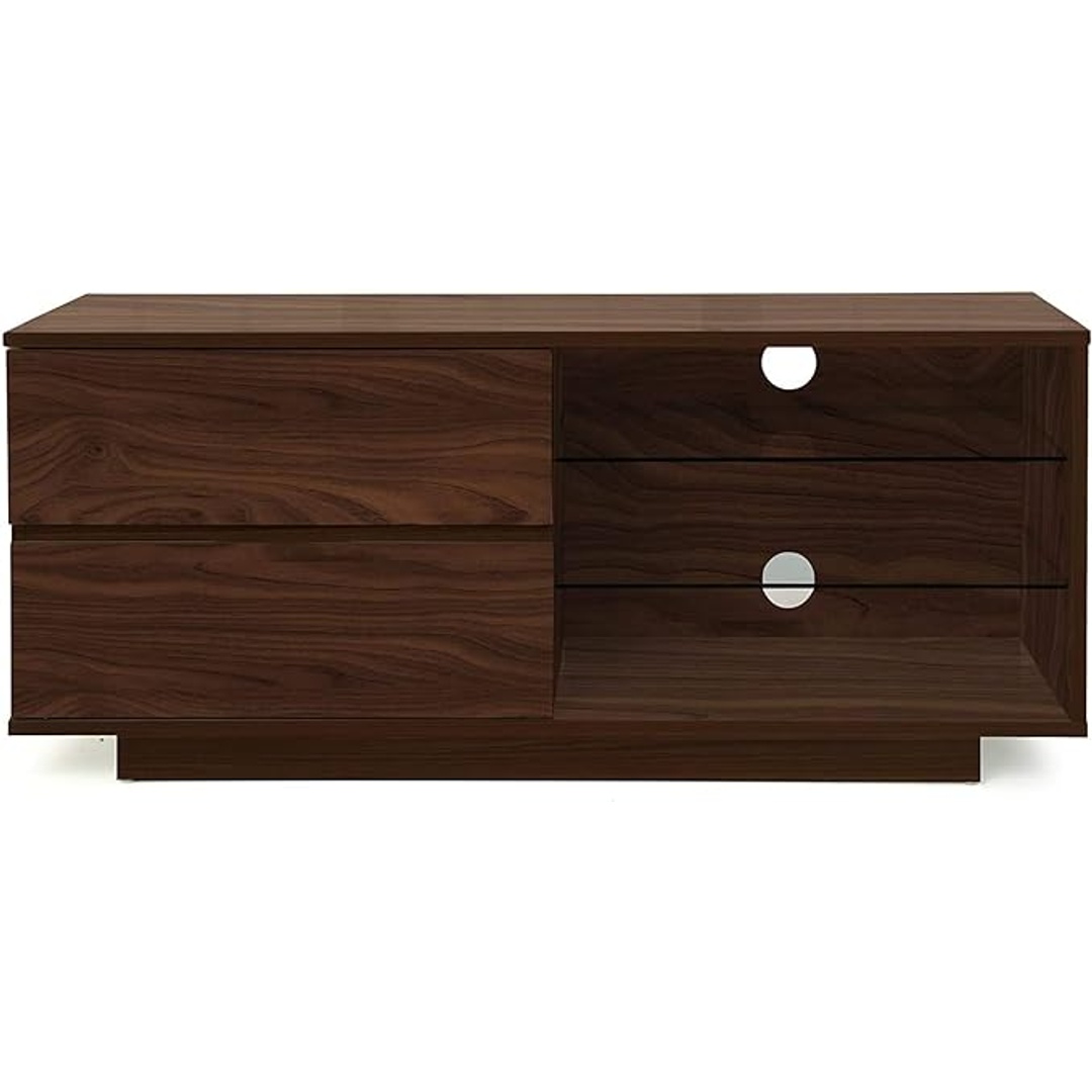 وحدة تلفزيون مودرن - 110 سم - بني - Mztv213