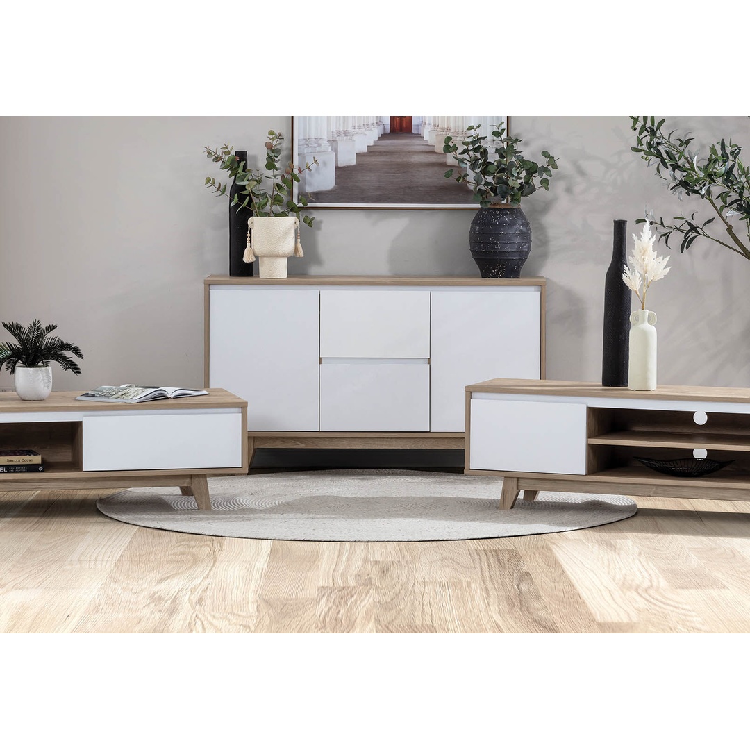 بوفيه عصري 4 درف - 140 سم - Mzdb002