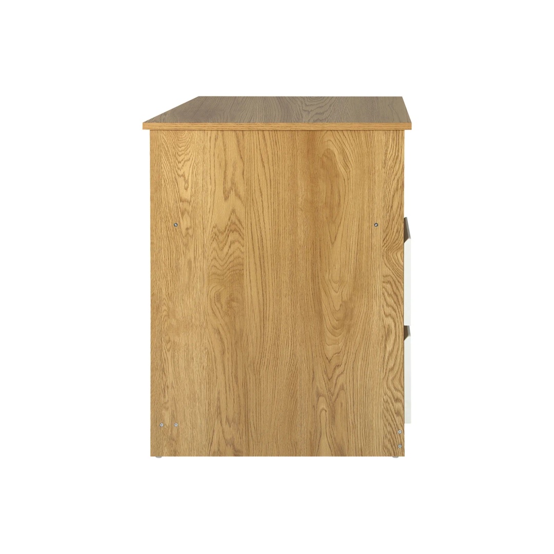 مكتب دراسة وعمل - 120 سم - بيج - Mzsd001