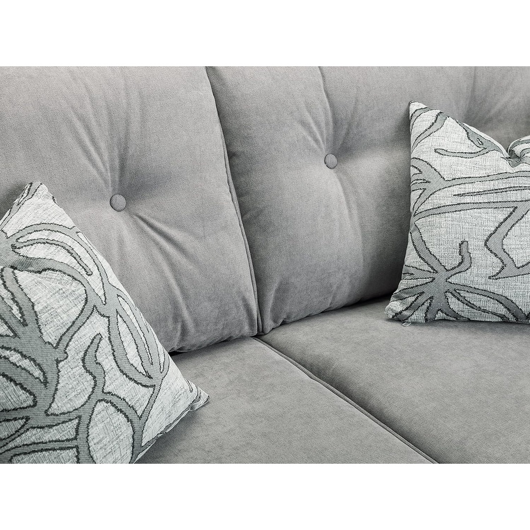 أريكة مريحة لغرفة المعيشة - 200 سم - رمادي - Mzsf011