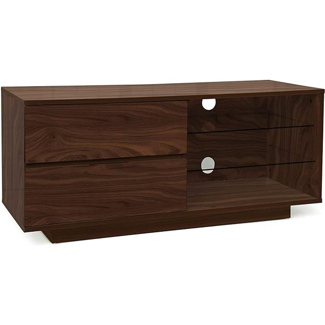 وحدة تلفزيون مودرن - 110 سم - بني - Mztv213