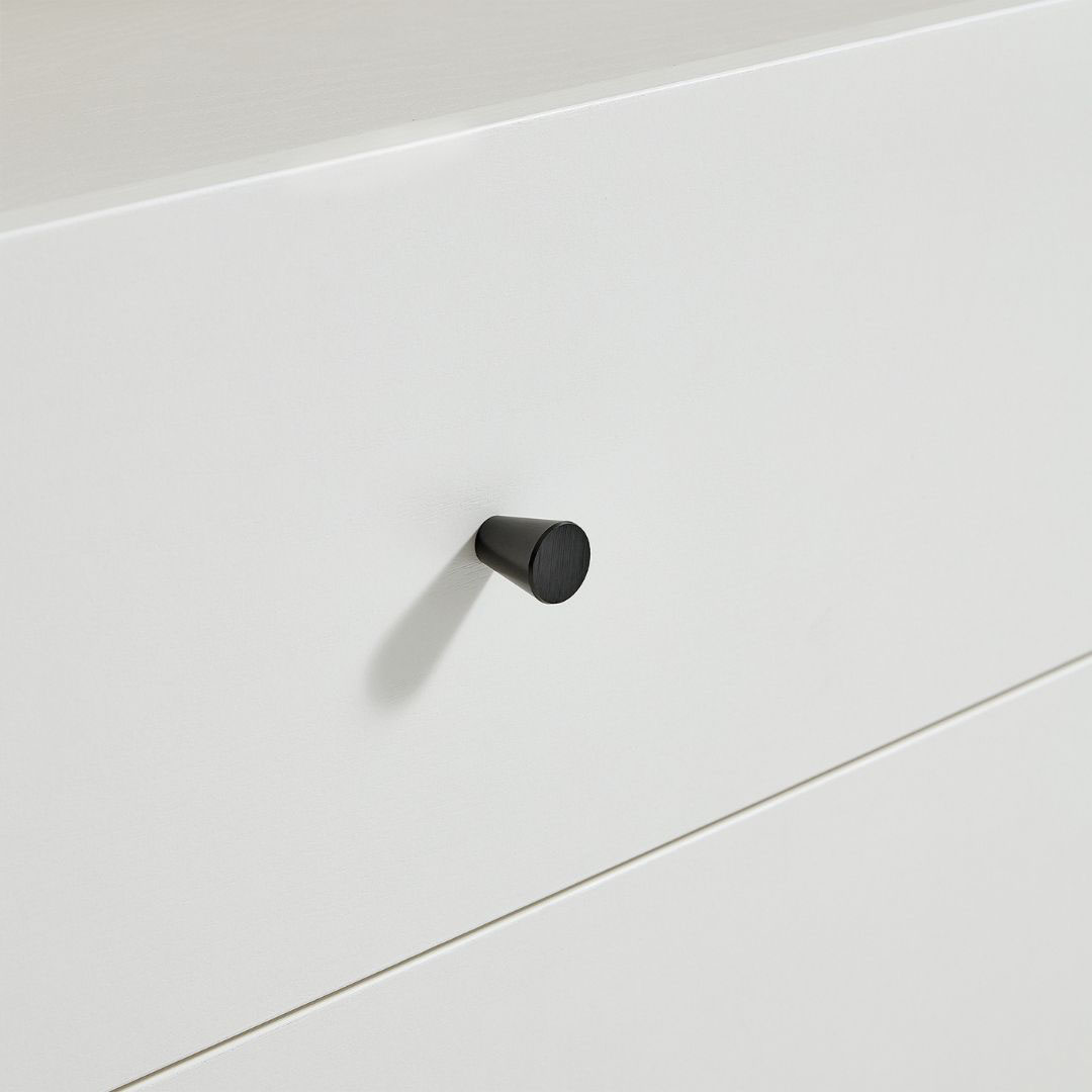 دولاب خشب MDF MZWD022 - أبيض