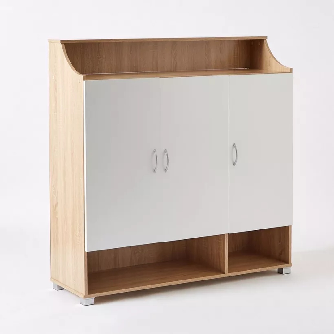 جزامة أحذية إيموشن - 120 سم - أبيض/بني - Mzsr004