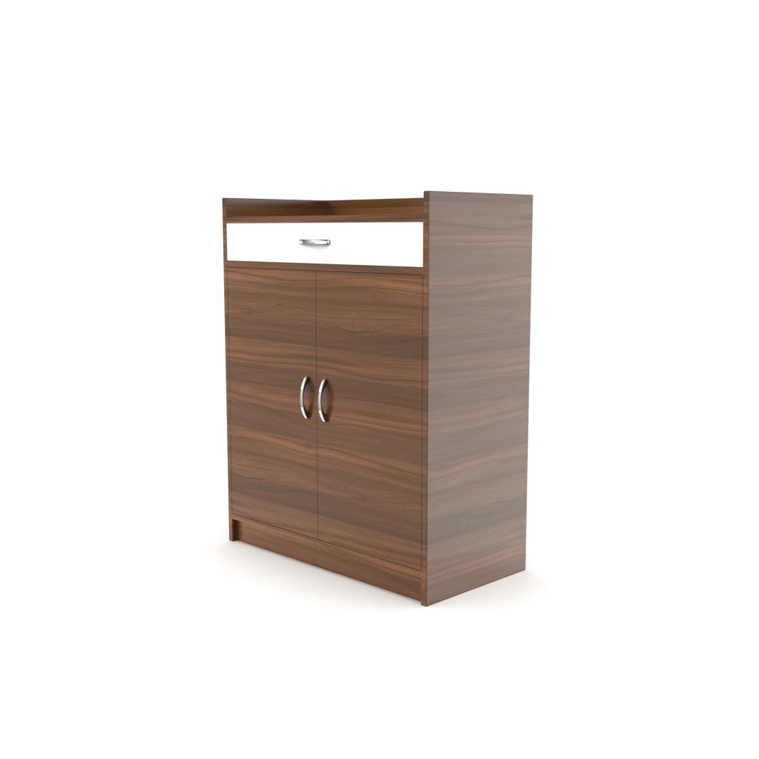 جزامة أحذية من خشب الجوز - 120 سم - بني - Mzsr009