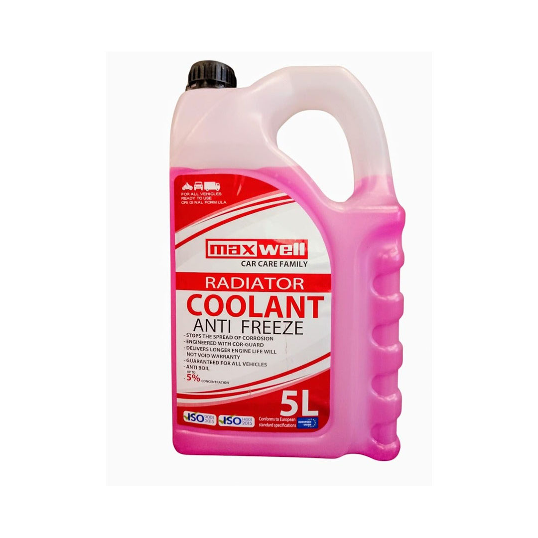 مياه ردياتير حمراء من ماكسويل 5% - 5 لتر