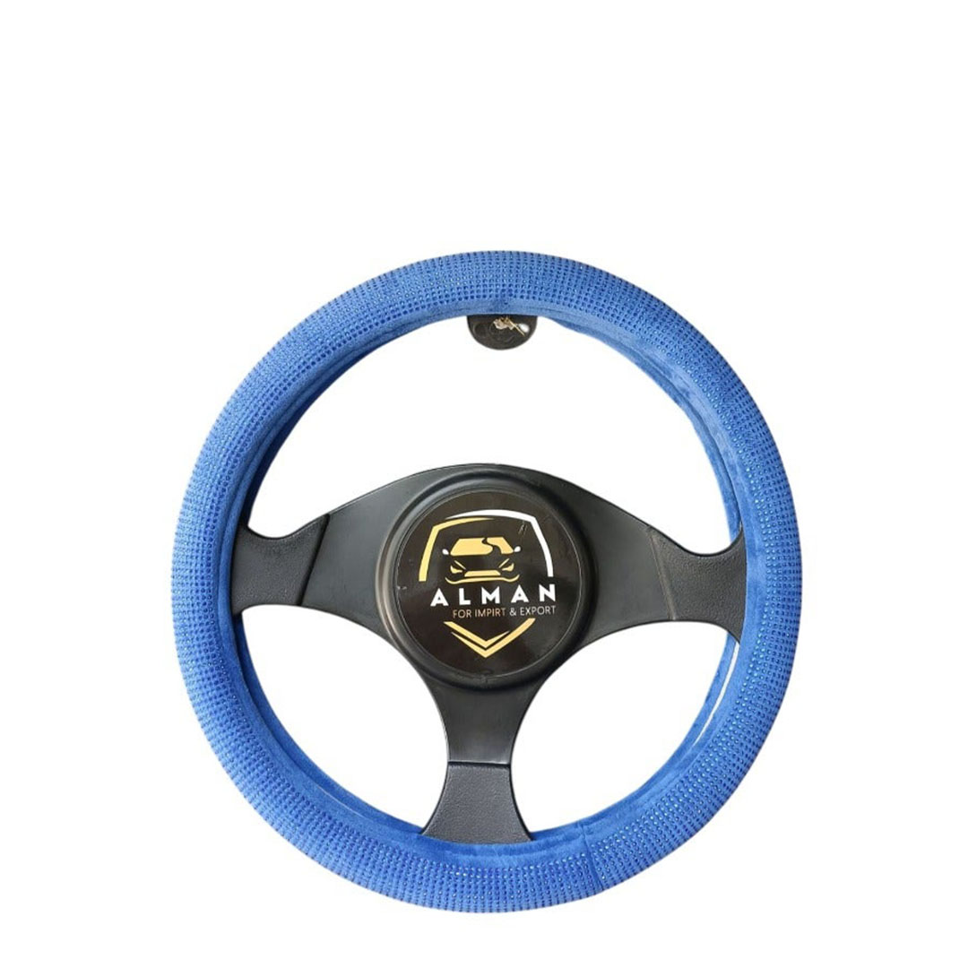 جراب دركسيون عالمي للسيدات مزين بفصوص - أزرق