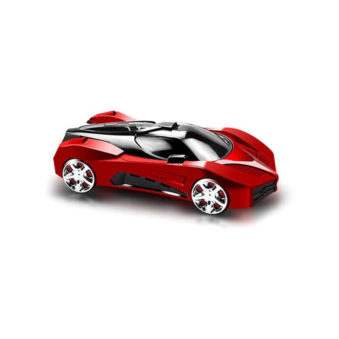 حامل هاتف بتصميم سيارة رياضية دوار 360 درجة - أحمر