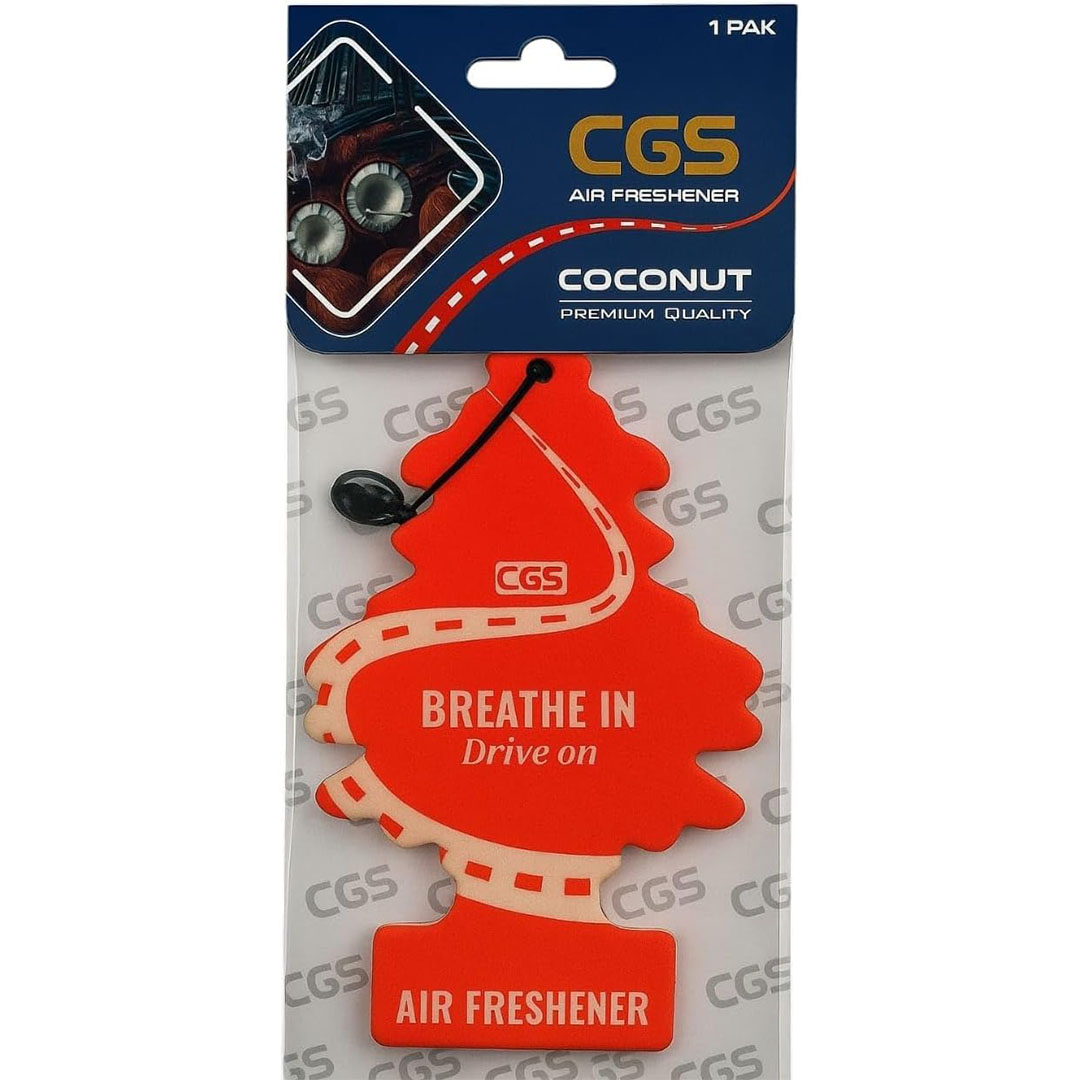 بطاقة معطر جو للسيارة برائحة جوز الهند