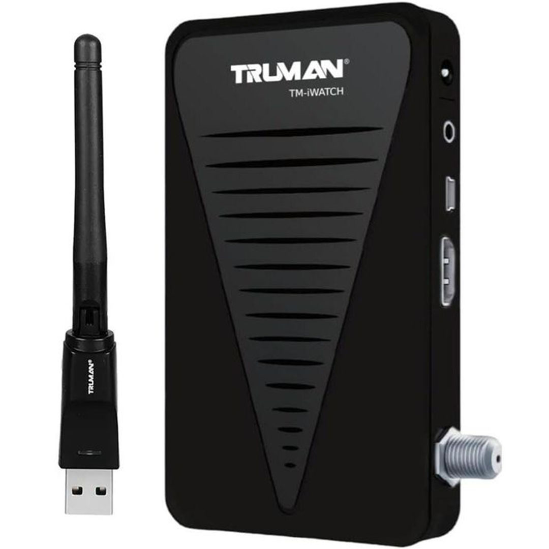 ترومان TM-I Watch ريسيفر مع USB WIFI - أسود