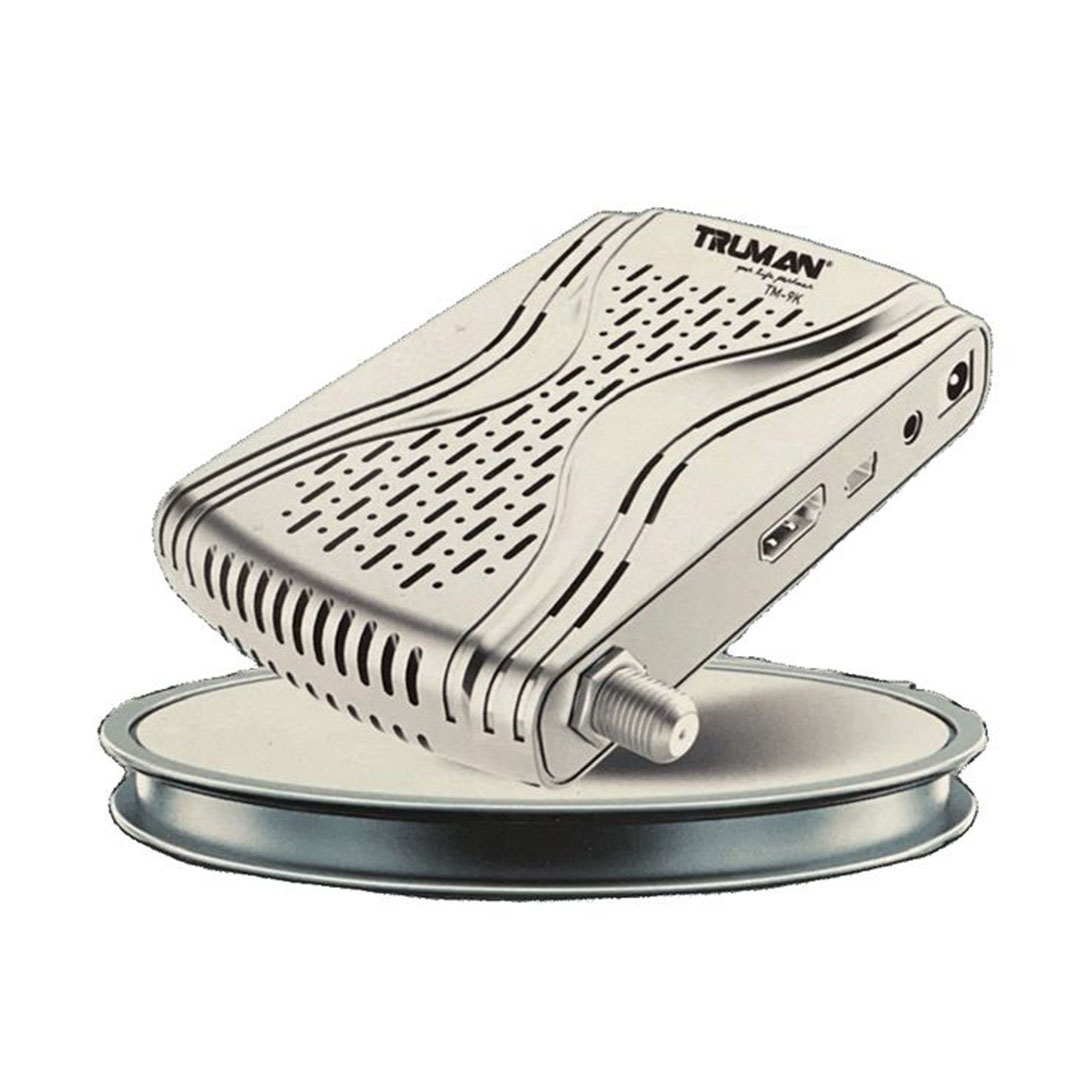 جهاز استقبال ترومان - TM-9K - ميني - HD - رمادي