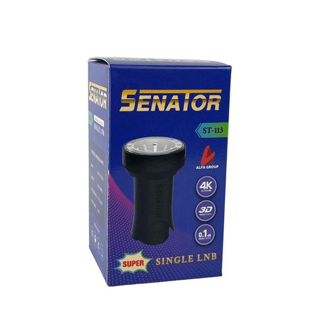 مستقبل إشارة سيناتور - سنجل - KU-Band - ST-113 - أسود