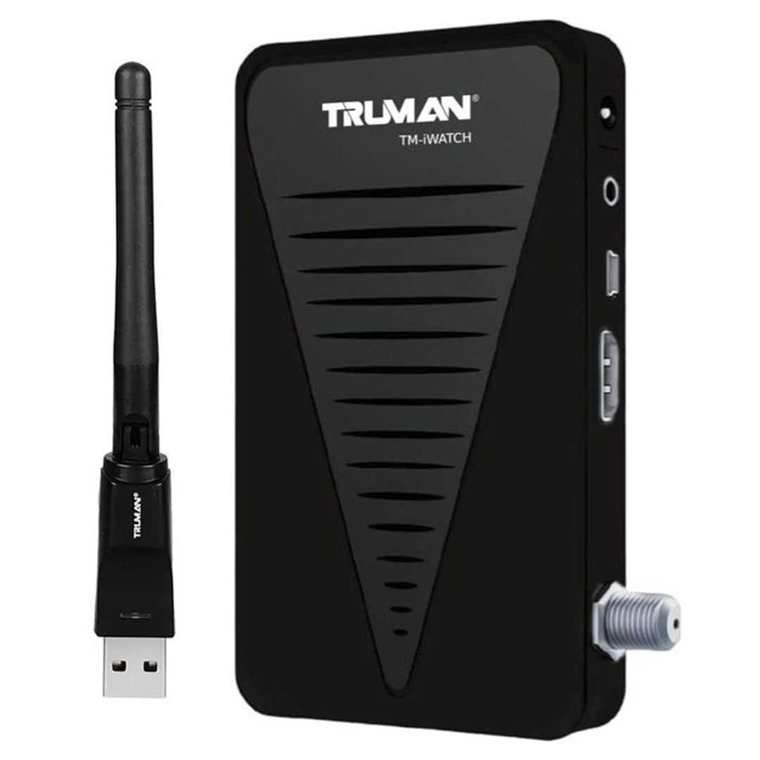 ترومان TM-I Watch ريسيفر مع USB WIFI - أسود