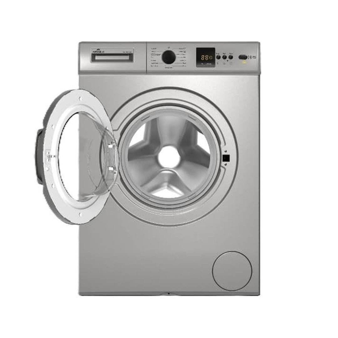 غسالة ملابس ارماديللو ديجيتال فول اوتوماتيك - تحميل امامي - 6 كجم - فضي غامق - ARM-FL6K1000DS01-001