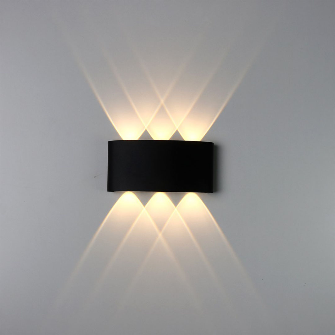 ابليك حائط مودرن - أسود