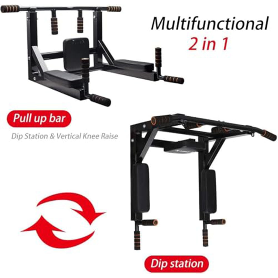قضيب سحب يثبت على الحائط للتمارين الرياضية سبورت كيو