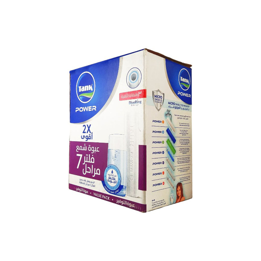 شمع فلتر تانك باور 7 مراحل -7 شمعات