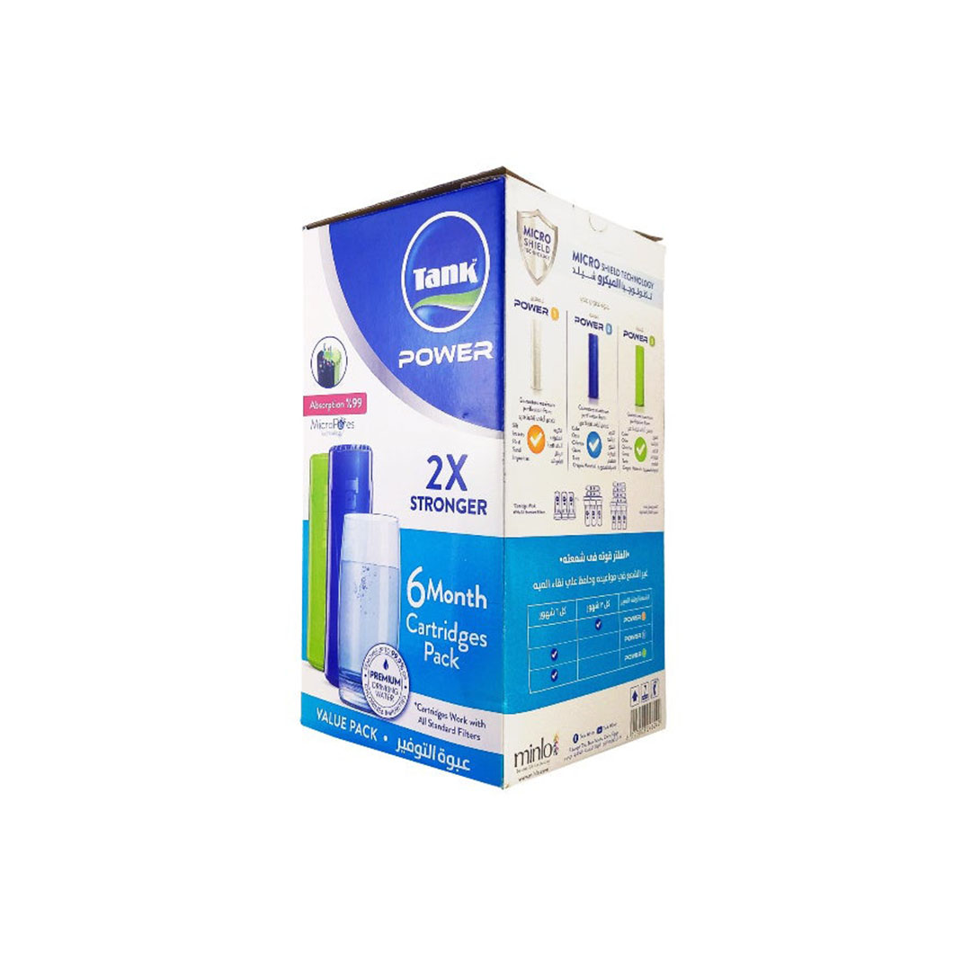 شمع فلتر تانك 3 مراحل - 4 خراطيش